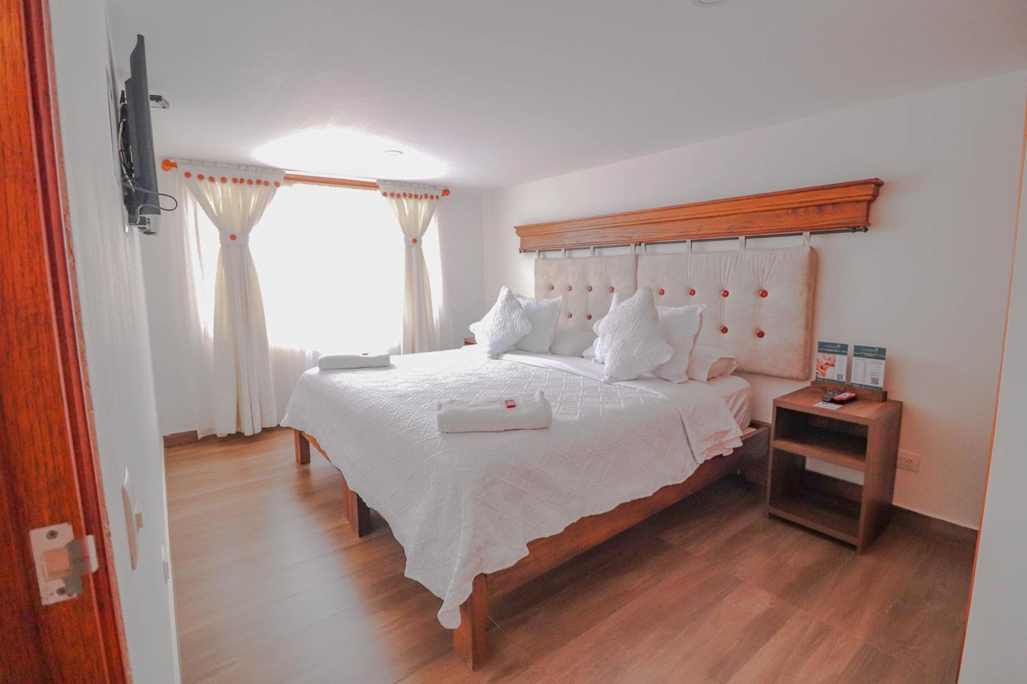 Hotel Las Palmas Вилья-де-Лейва Экстерьер фото