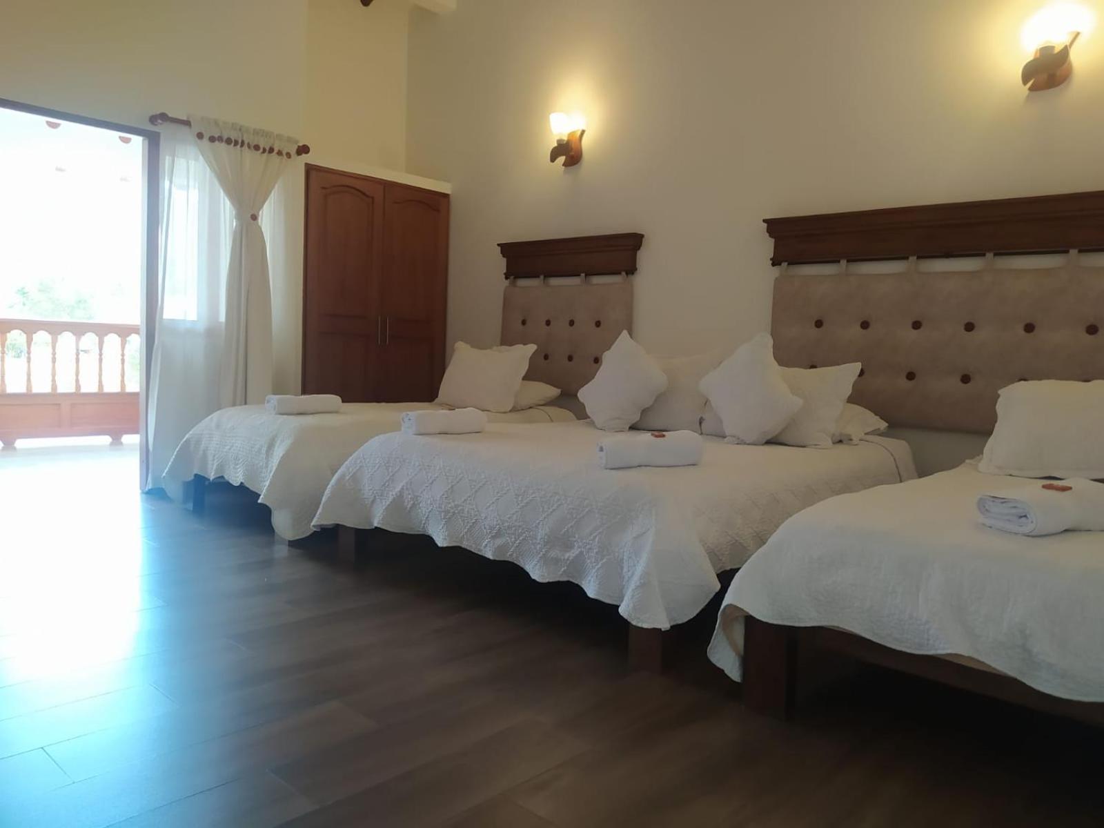 Hotel Las Palmas Вилья-де-Лейва Экстерьер фото
